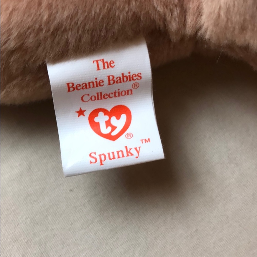 Spunky the Dog Ty Beanie Babies Collection - Picture 6 of 8